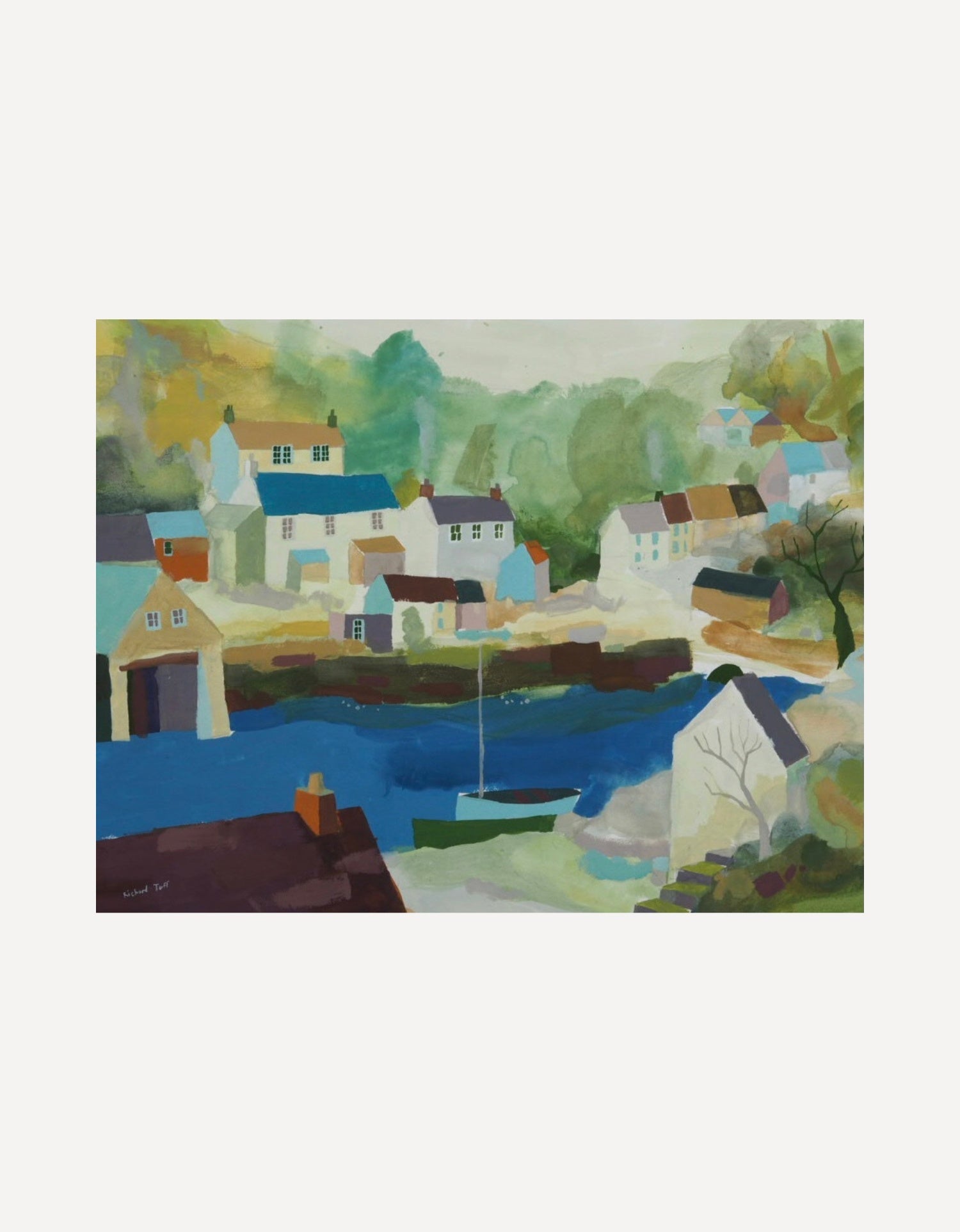 Looking over Helford - Richard Tuff - Beside The Wave