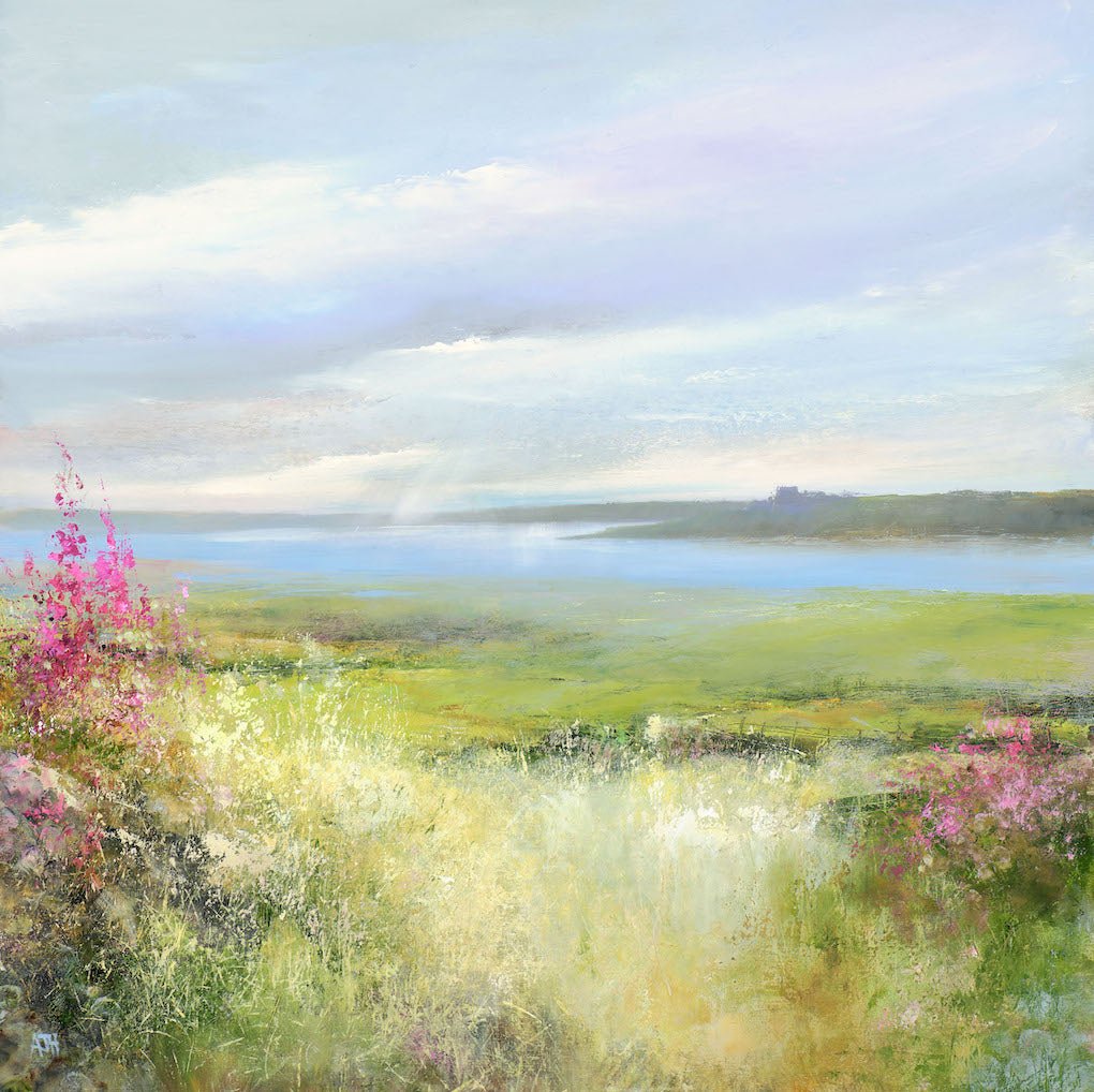 Looking towards Pendennis Castle across the Carrick Roads - Amanda Hoskin - Beside The Wave