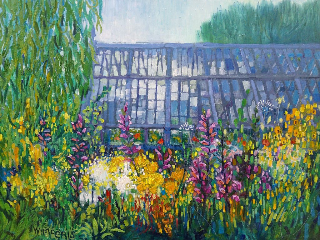 Lost Garden Greenhouse - Sarah Wimperis - Beside The Wave