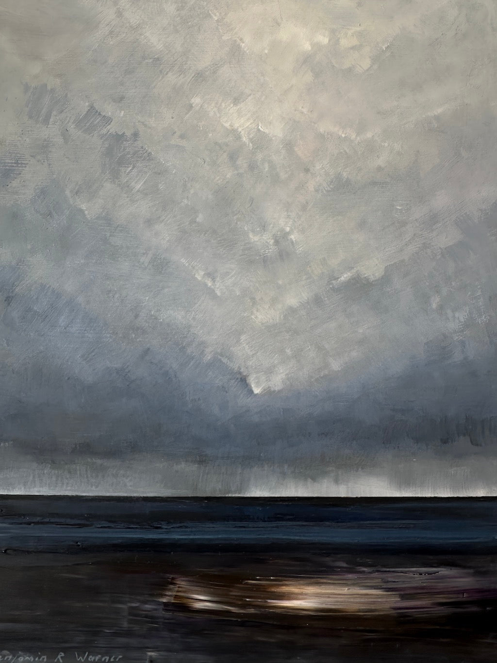 Low Tide, Gwithian Beach II - Benjamin Warner - Beside The Wave