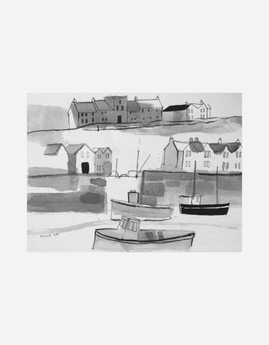 Low Tide in Porthleven - Richard Tuff - Beside The Wave