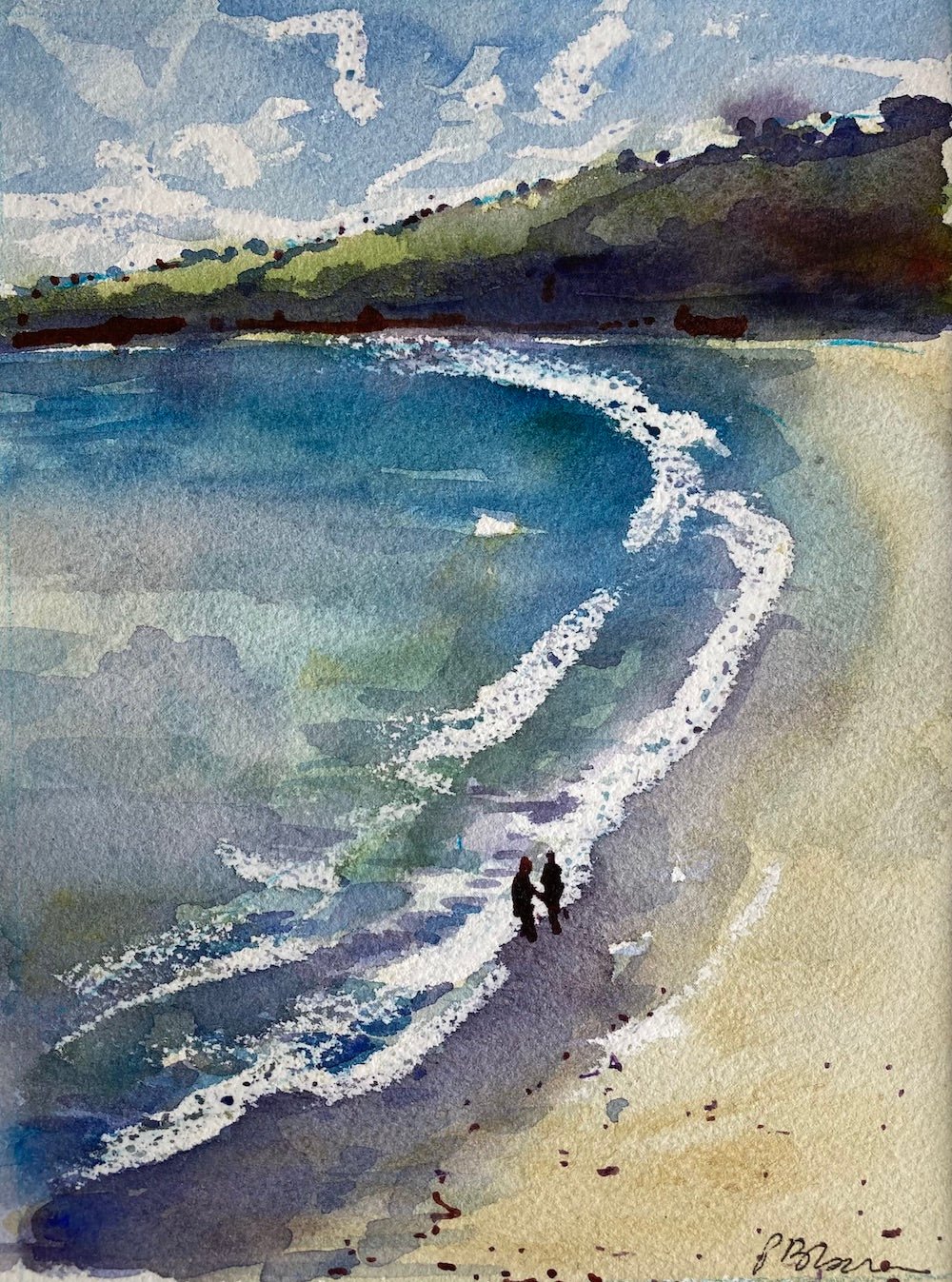 Maenporth Sands - Peter Blodau - Beside The Wave