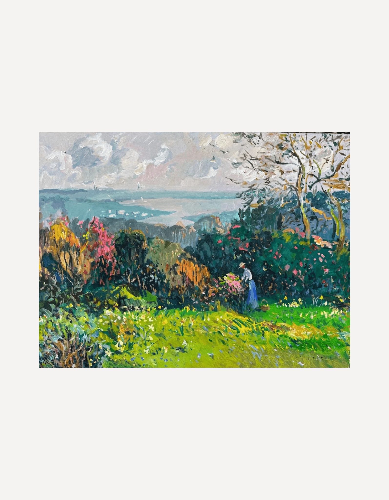 March Garden - Andrew Tozer - Beside The Wave