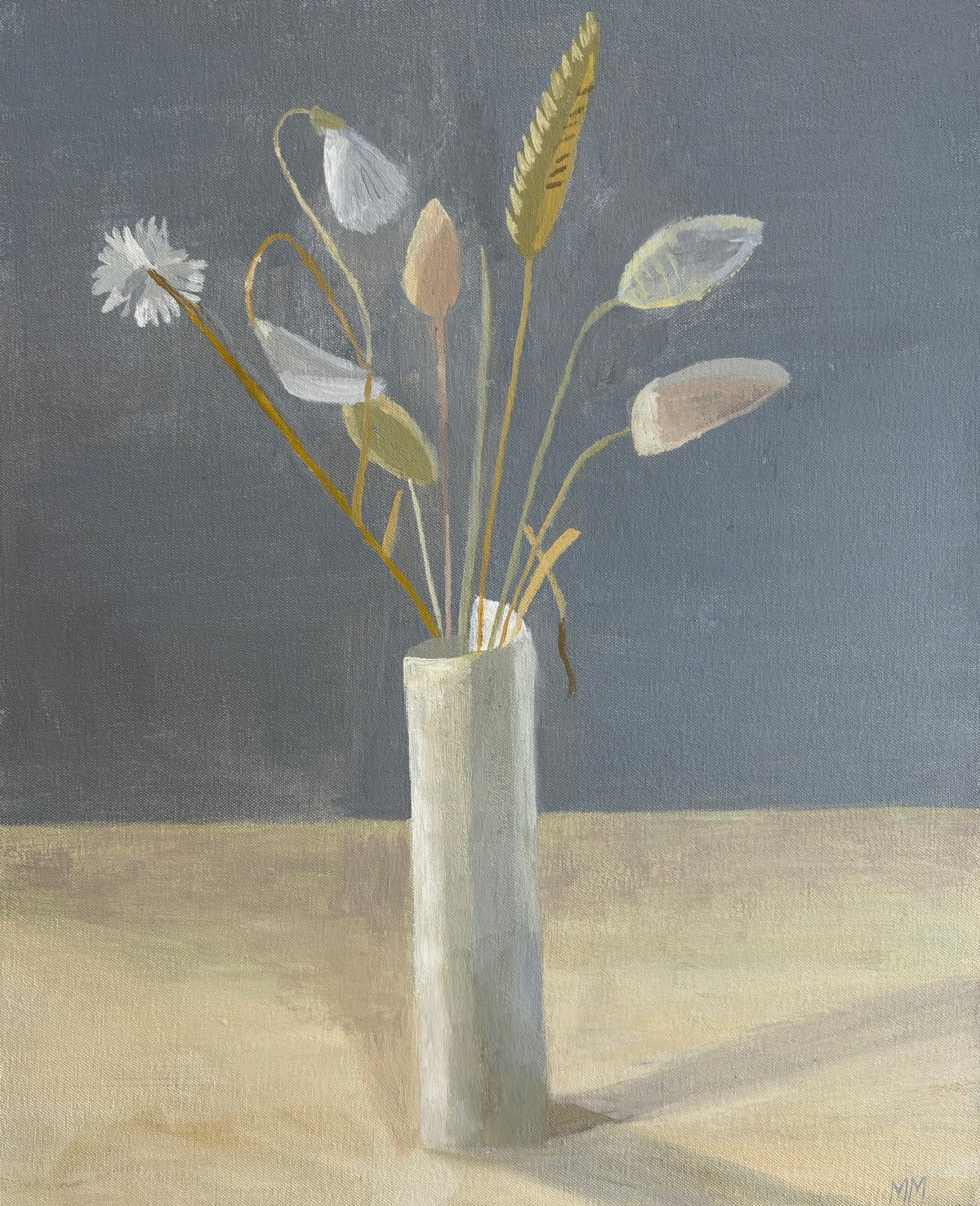 Pot With Grasses I