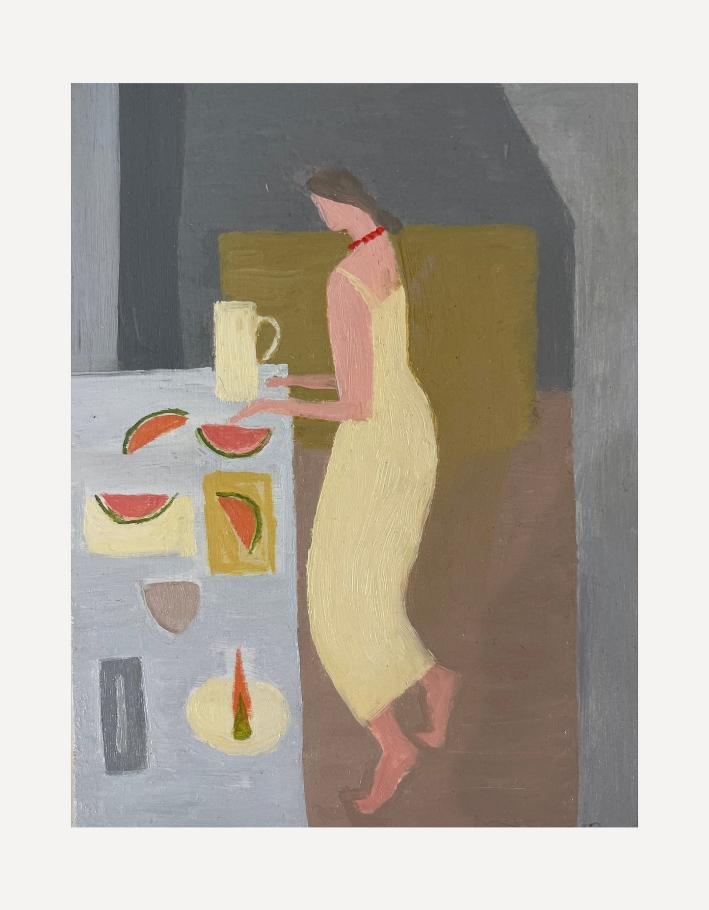 Watermelons V - Mary Mabbutt - Beside The Wave