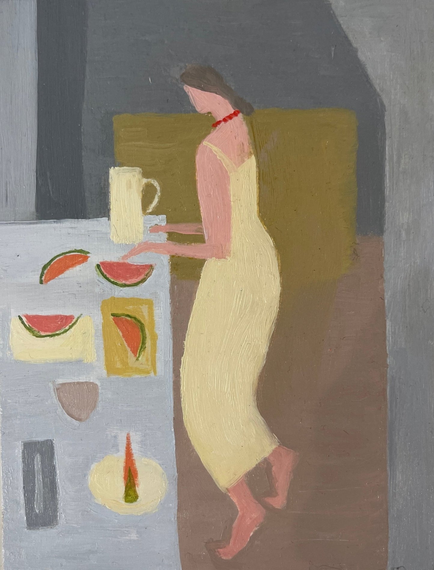 Watermelons V - Mary Mabbutt - Beside The Wave