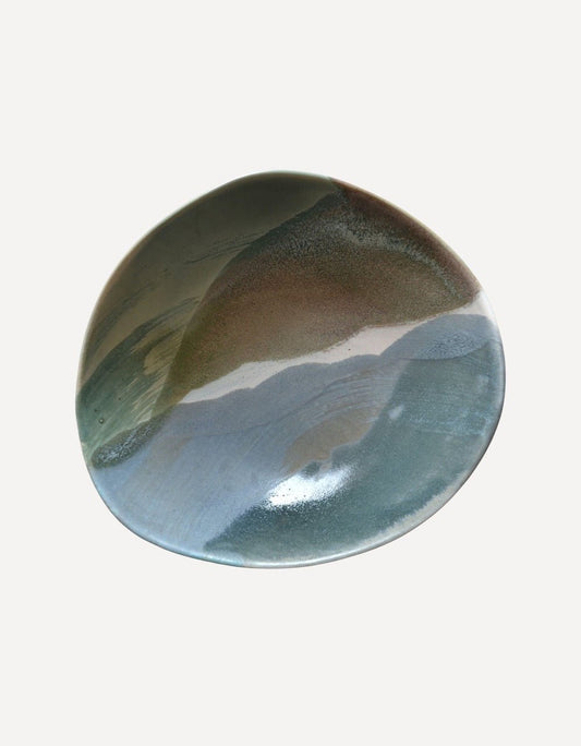 Medium Bowl (Blue Wave)-Lucia Fraser-Beside The Wave