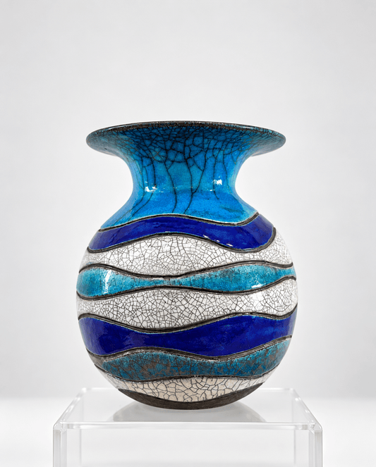 Medium Ocean Moon Pot-Catherine Lucktaylor-Beside The Wave