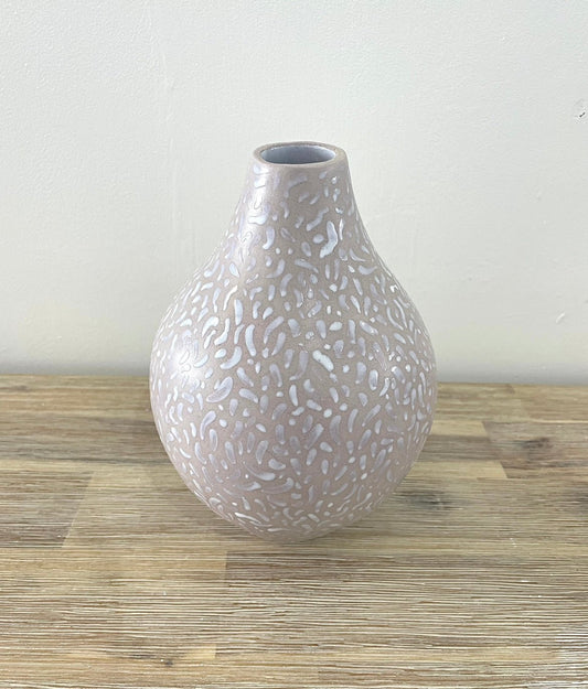 Medium Pink Painted Glaze Pot - Annie Hellyer - Beside The Wave