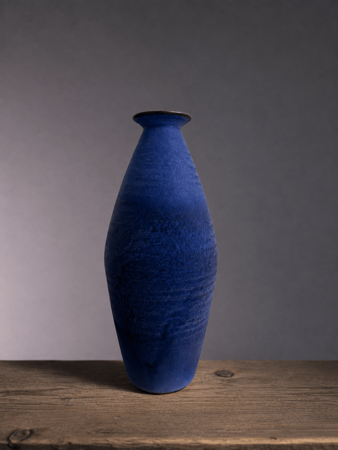 Medium Vase (Cobalt Blue)-Steve Smith-Beside The Wave
