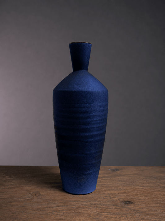Medium Vase (Cobalt Blue)-Steve Smith-Beside The Wave