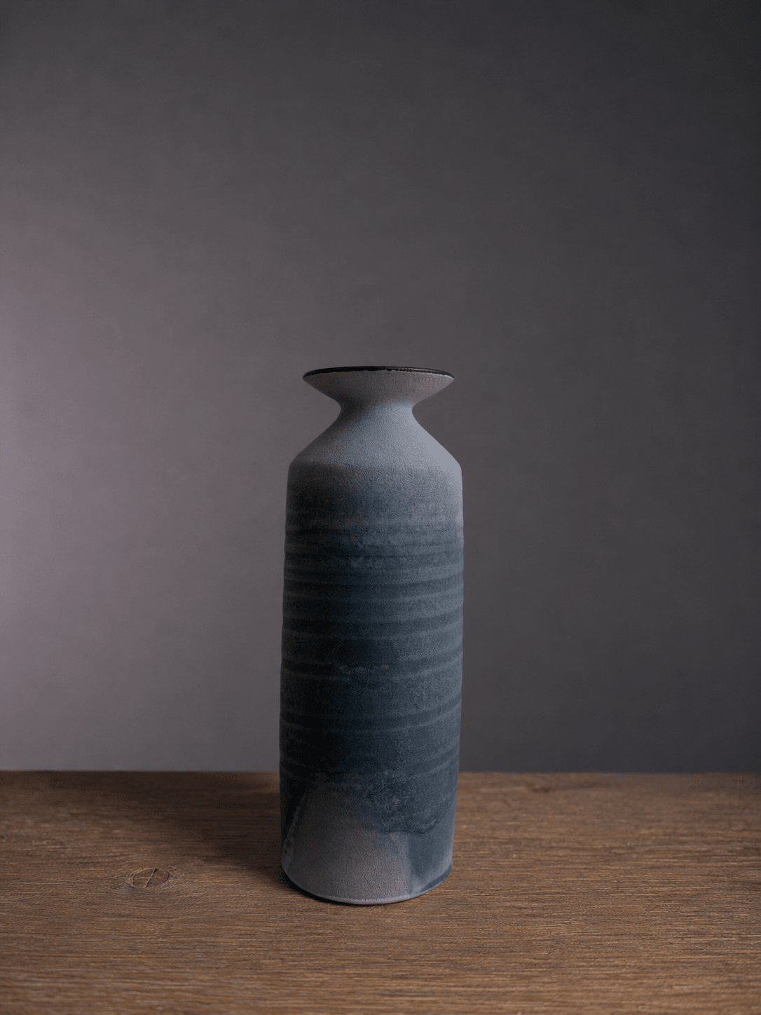 Medium Vase (Grey)-Steve Smith-Beside The Wave