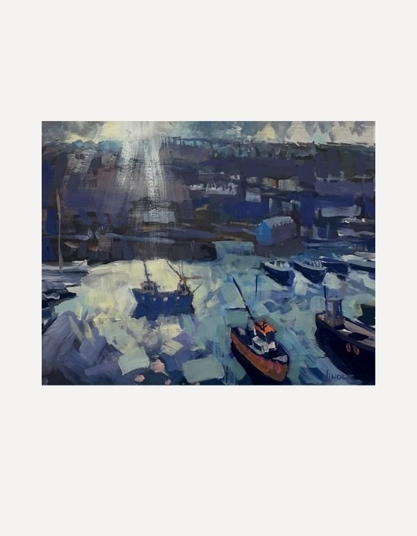 Mevagissey Harbour - Mike Hindle - Beside The Wave