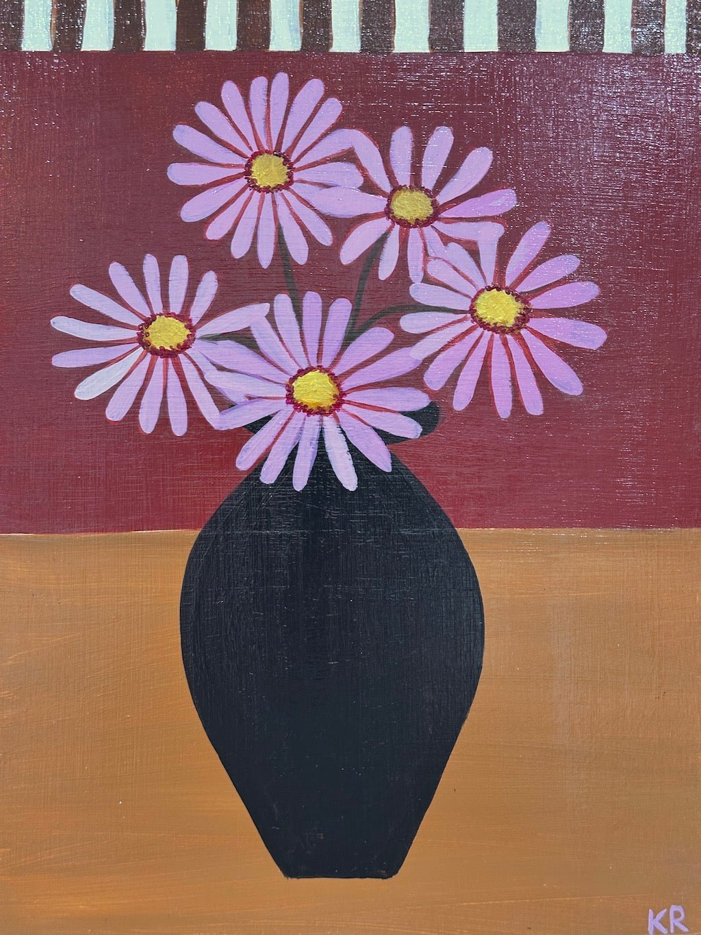 Michaelmas Daisies - Katie Roberts - Beside The Wave