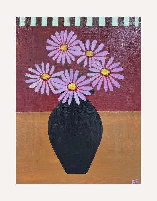 Michaelmas Daisies - Katie Roberts - Beside The Wave