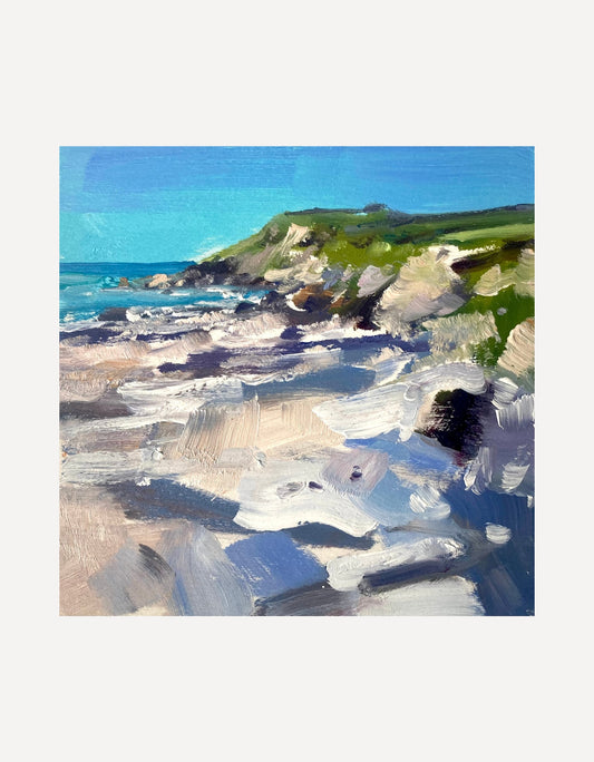 Church Cove, Oil Sketch