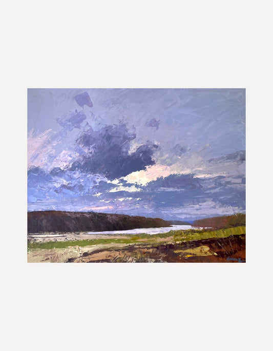 Evening Sky Over Loe Bar