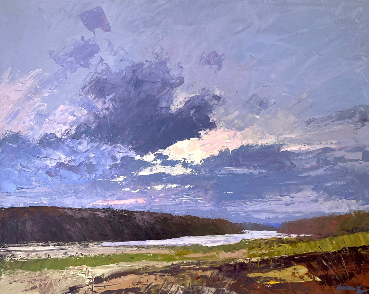 Evening sky over Loe Bar-Mike Hindle-Beside The Wave