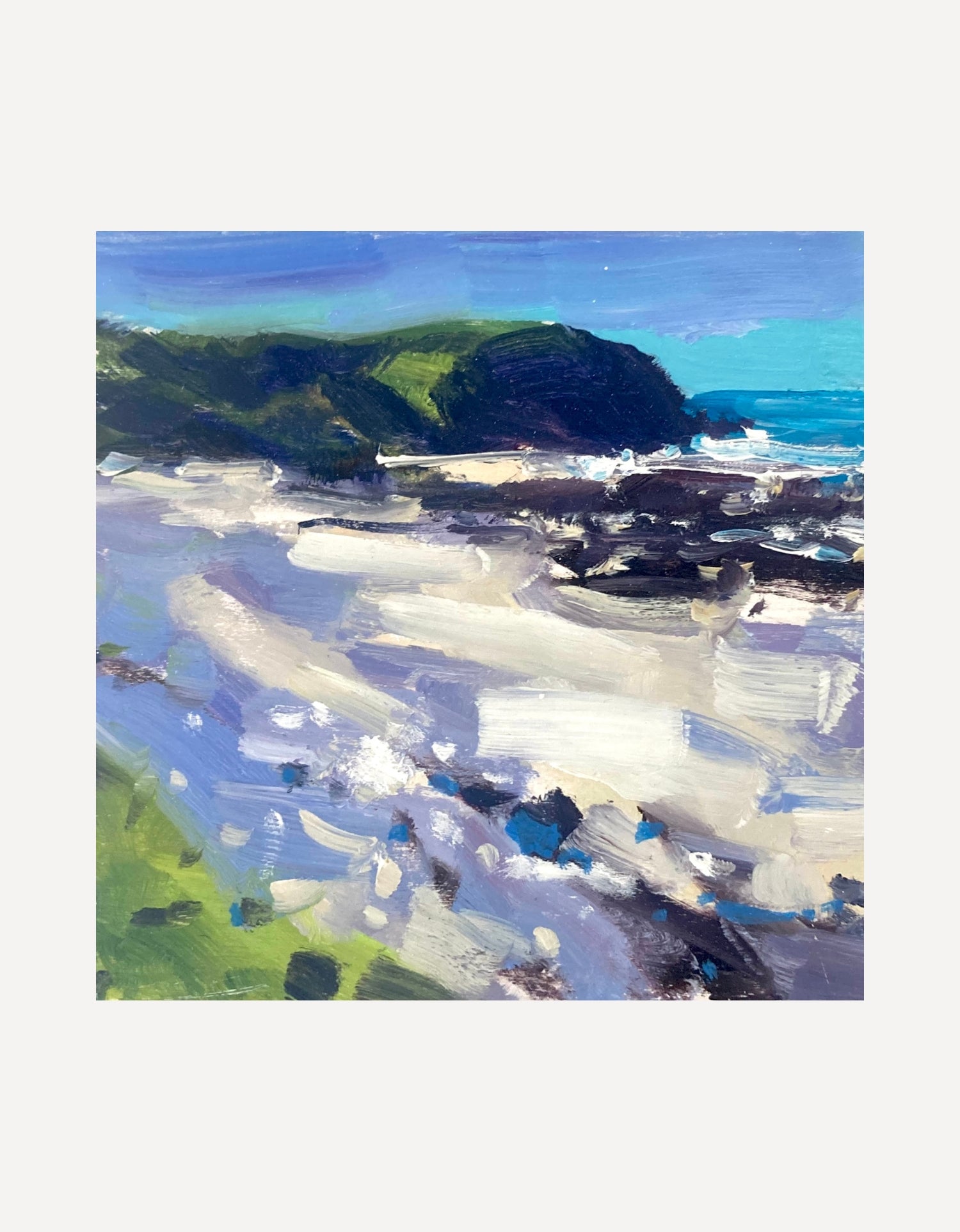 Over the beach, Church Cove