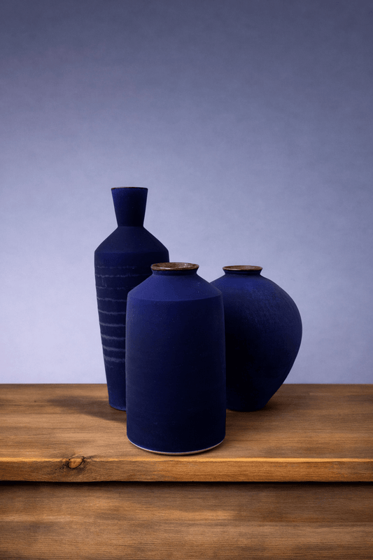 Mini Vase collection (Cobalt Blue) - Steve Smith - Beside The Wave