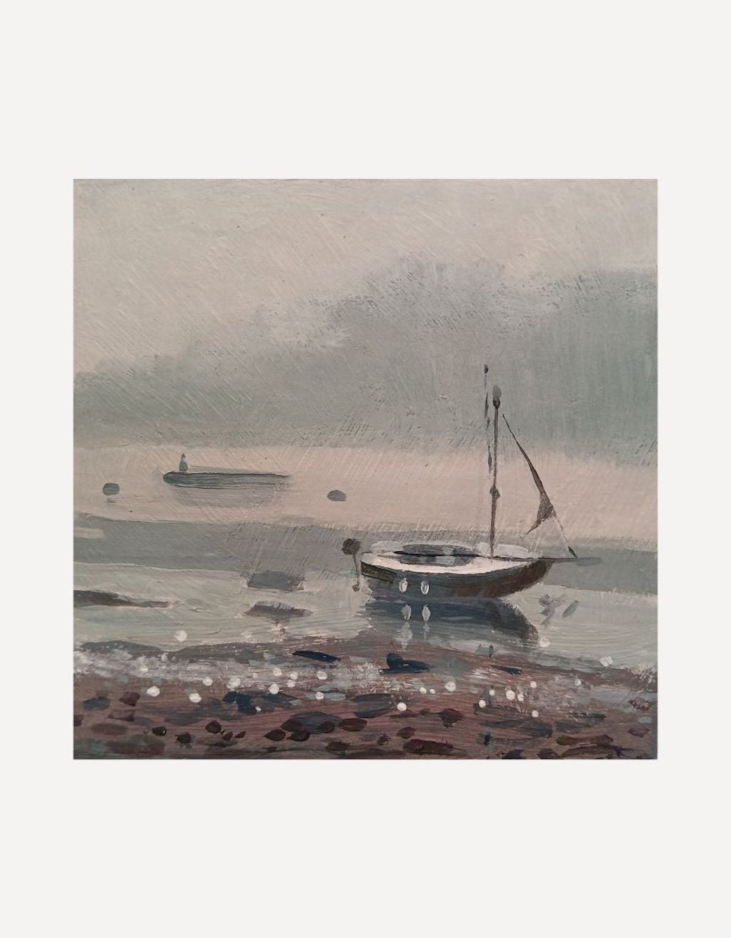 Misty Creek, Low Tide - Sarah Wimperis - Beside The Wave