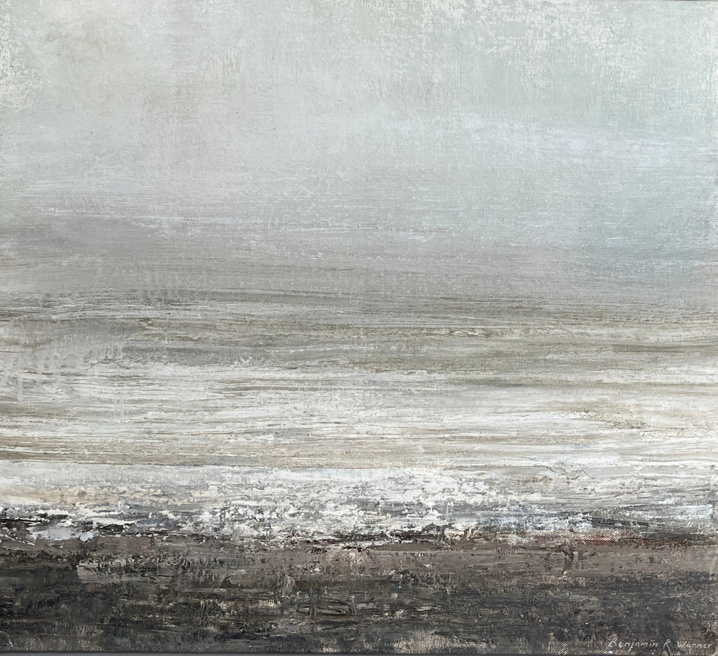 Misty Morning, Swanpool - Benjamin Warner - Beside The Wave