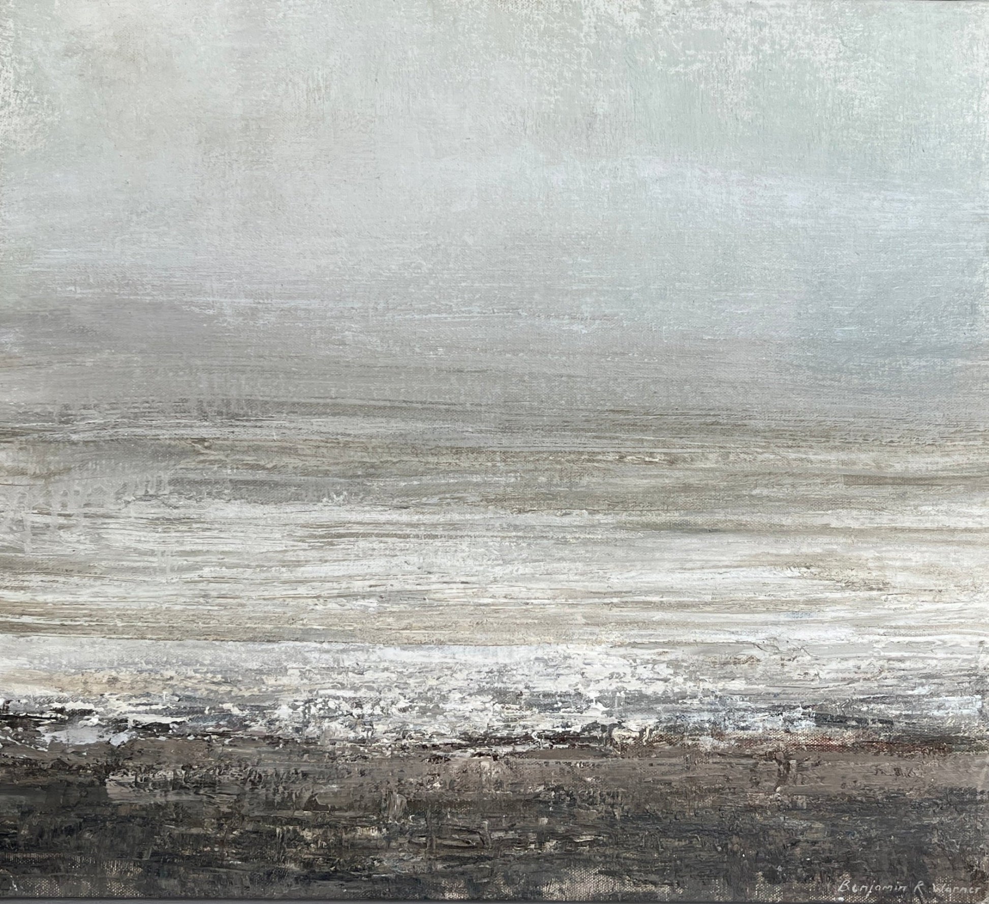 Misty Morning, Swanpool - Benjamin Warner - Beside The Wave