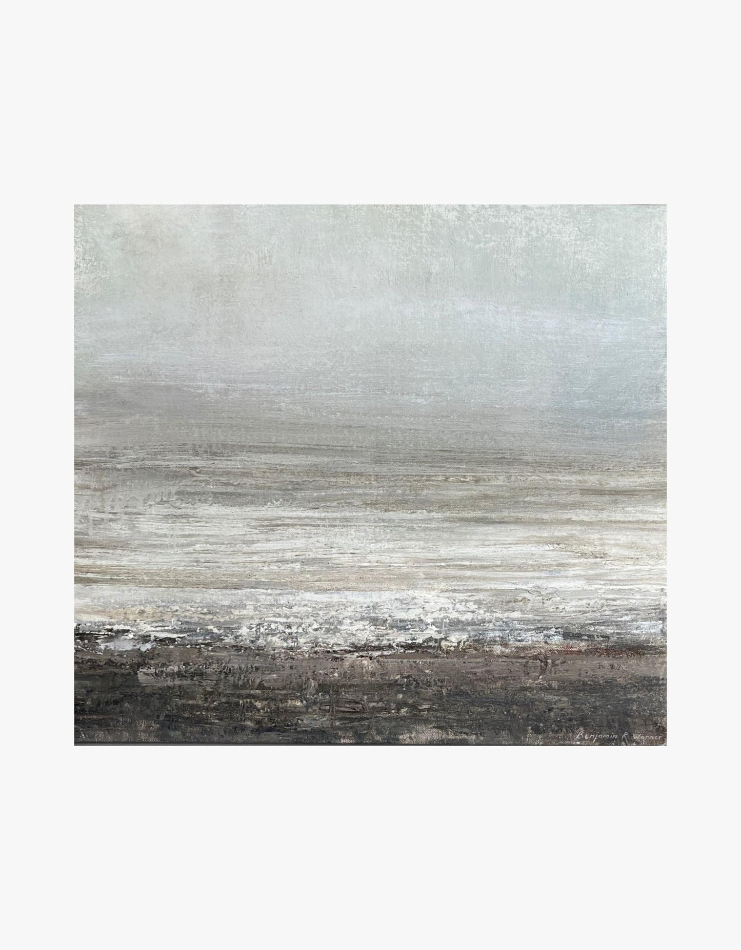 Misty Morning, Swanpool - Benjamin Warner - Beside The Wave