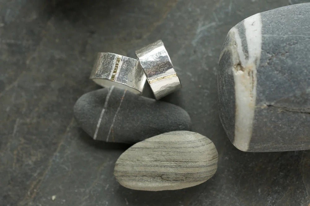 Monolith Gold Seam Ring-Lucy Spink-Beside The Wave