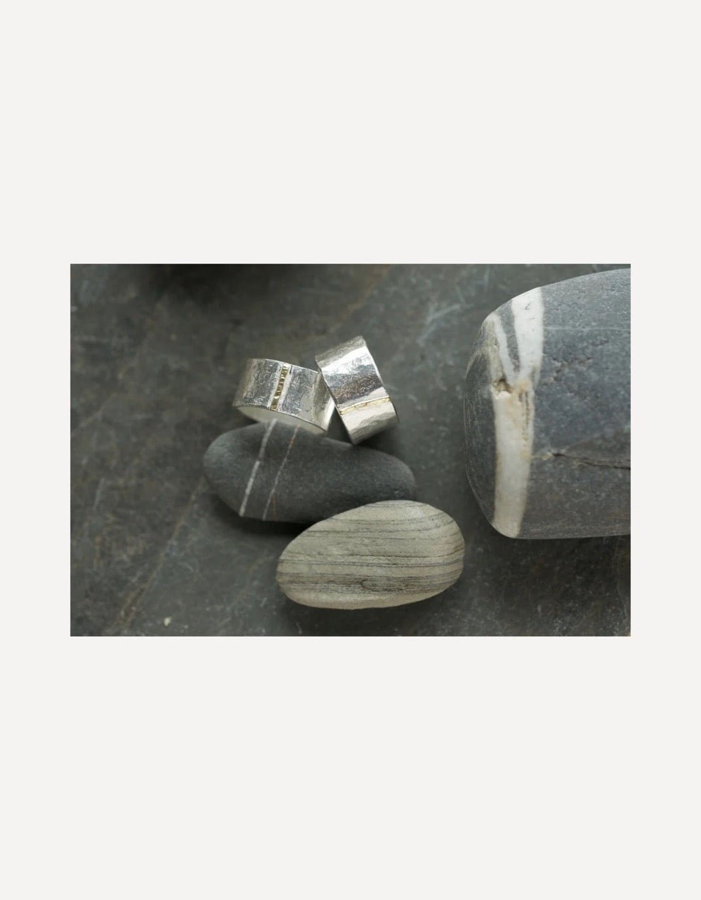 Monolith Gold Seam Ring-Lucy Spink-Beside The Wave