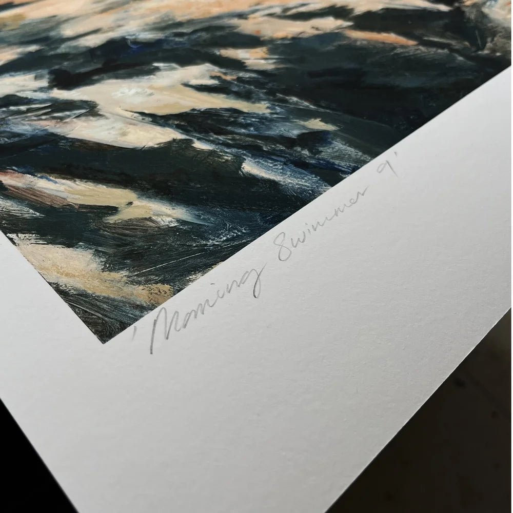 Morning Swimmer No.9-Jon Doran-Beside The Wave