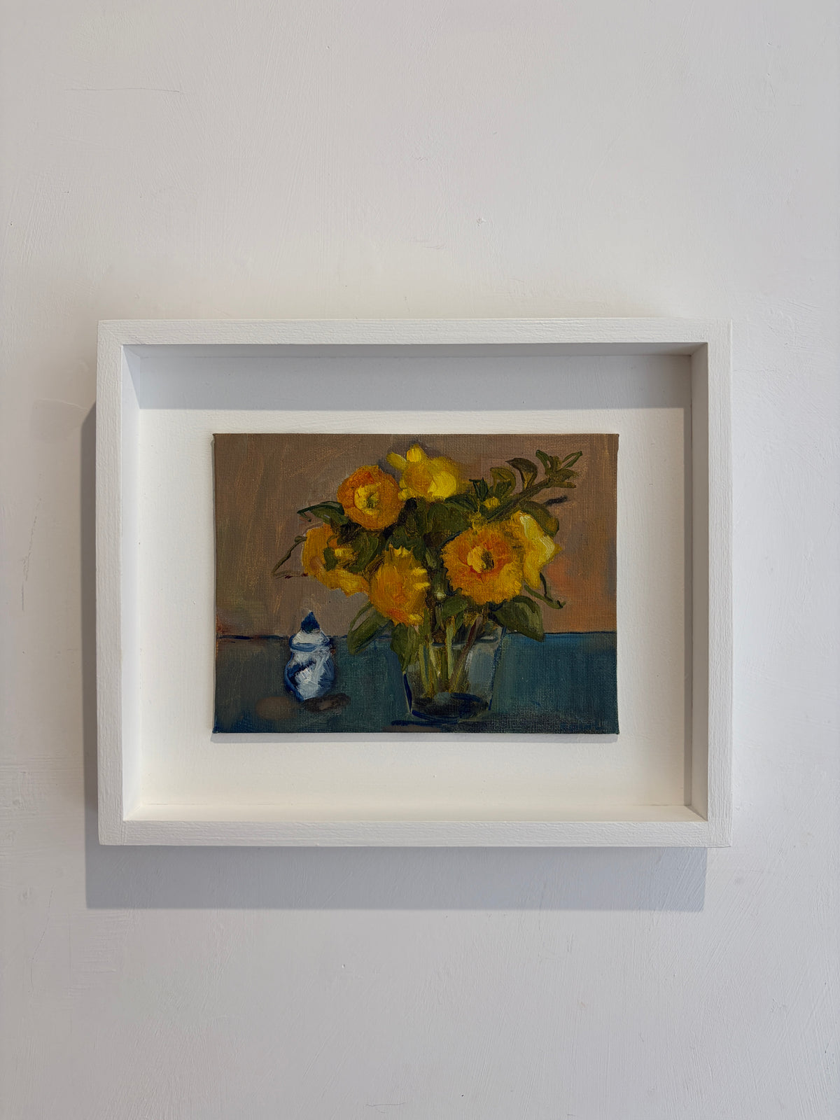 Sunflowers and Blue