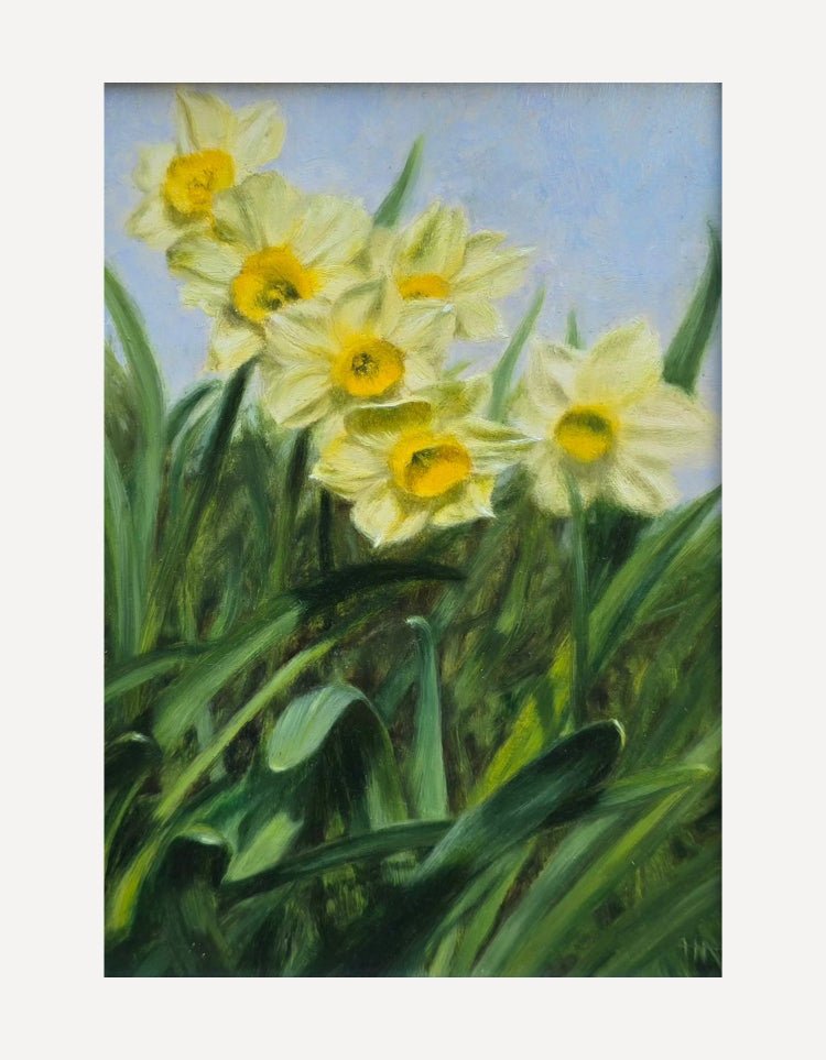 Narcissus Lifting-Hazel Ashe-Beside The Wave