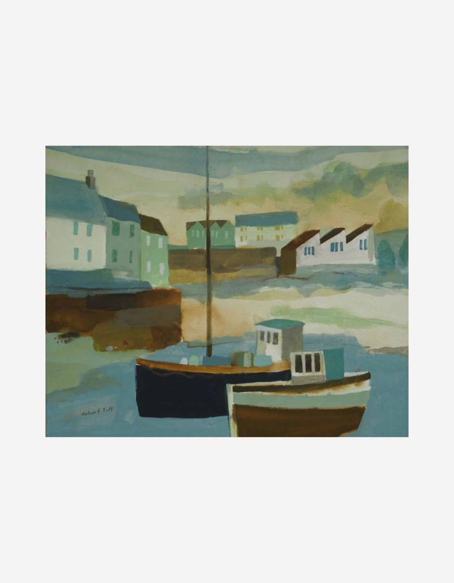 Newlyn Harbour - Richard Tuff - Beside The Wave