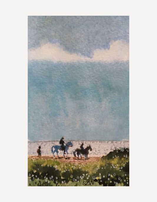 On White Horses - Sarah Wimperis - Beside The Wave