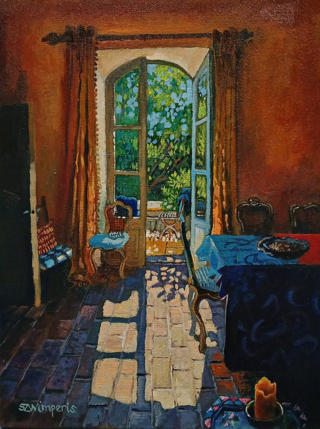 Outside the Cicadas Sing - Sarah Wimperis - Beside The Wave