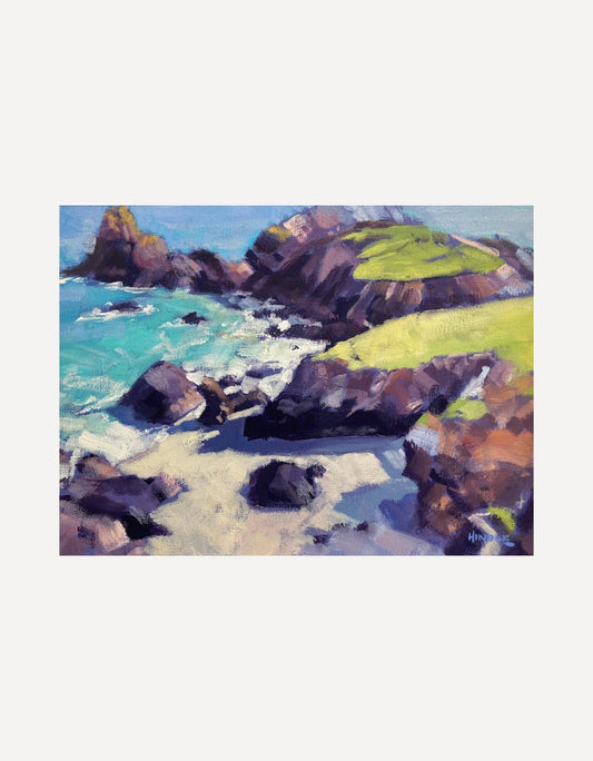 Over the Rocks, Kynance - Mike Hindle - Beside The Wave