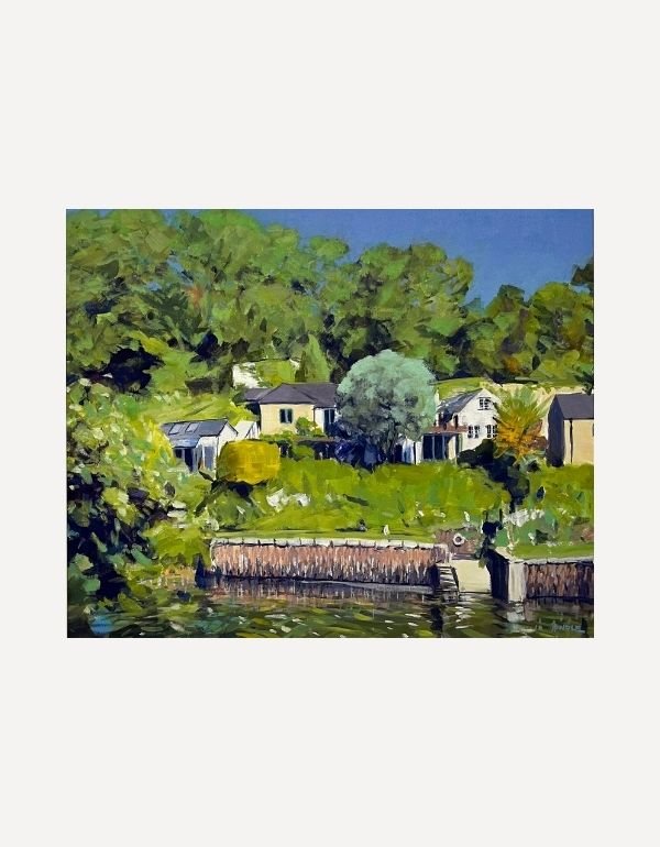 Over the water, Helford - Mike Hindle - Beside The Wave