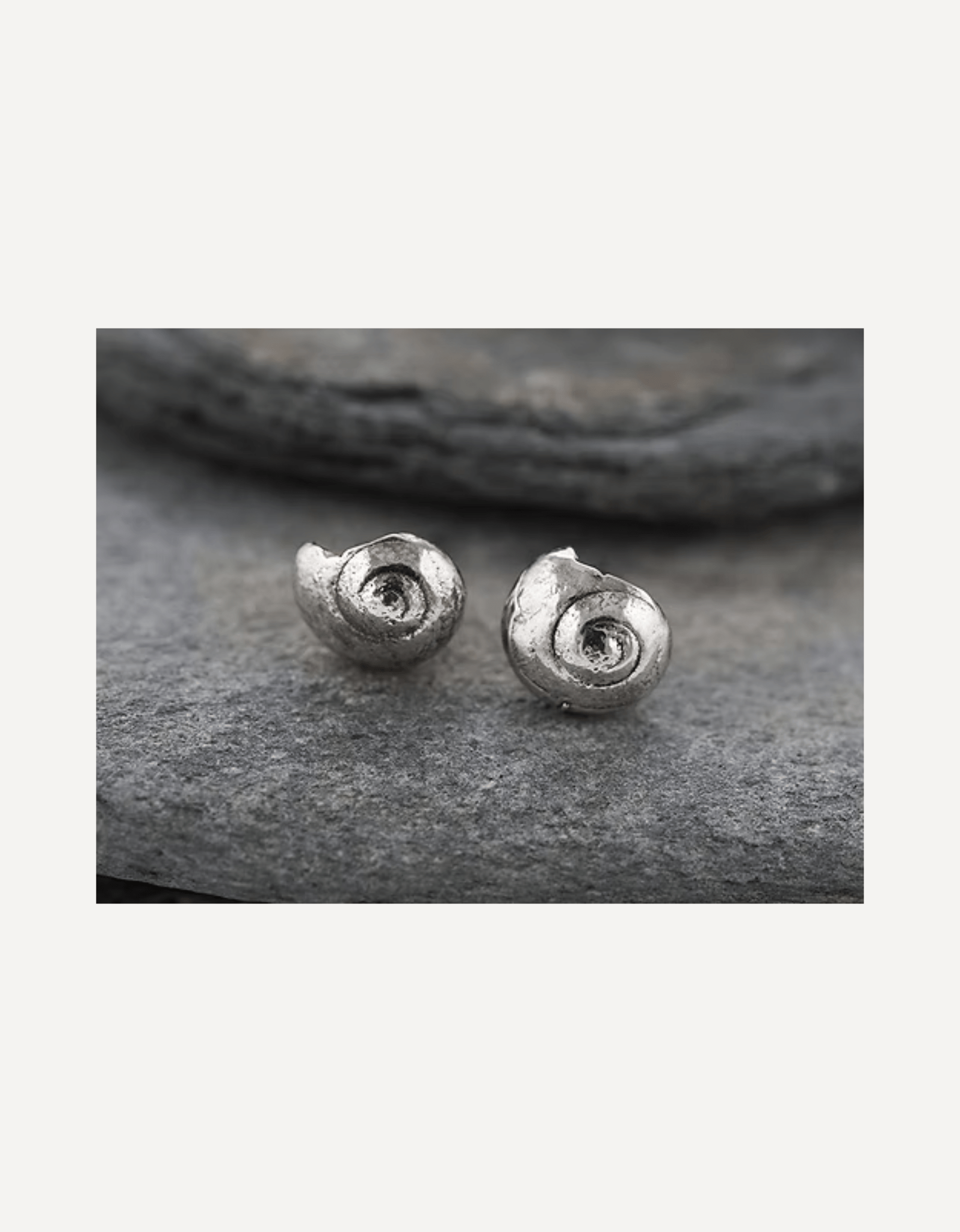 Padstow Periwinkle Stud Earrings - Emily Nott - Bower - Beside The Wave