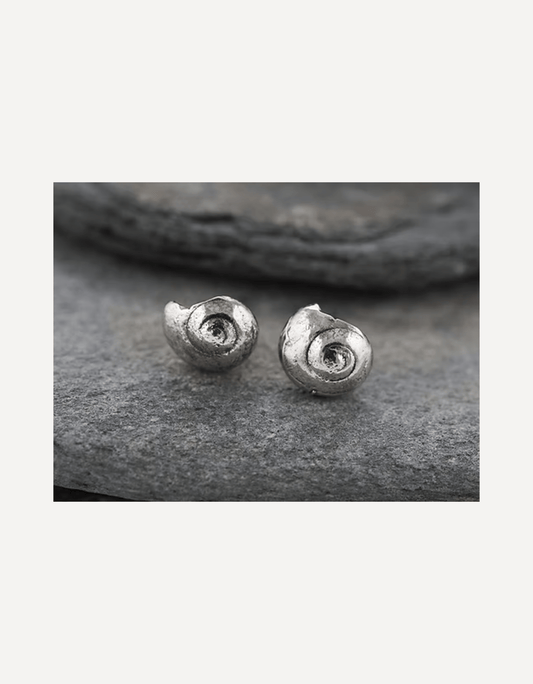 Padstow Periwinkle Stud Earrings - Emily Nott - Bower - Beside The Wave