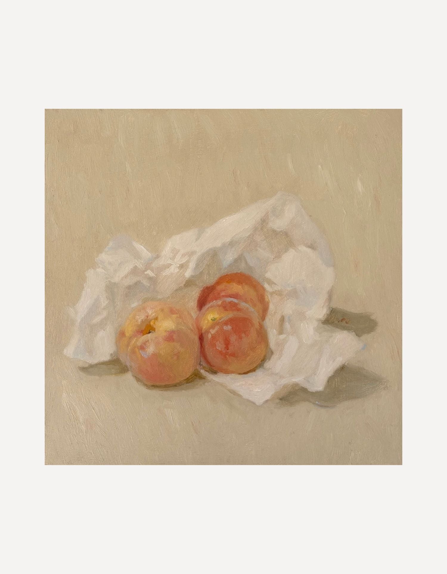 Peaches with Paper-Johnty Robinson-Beside The Wave