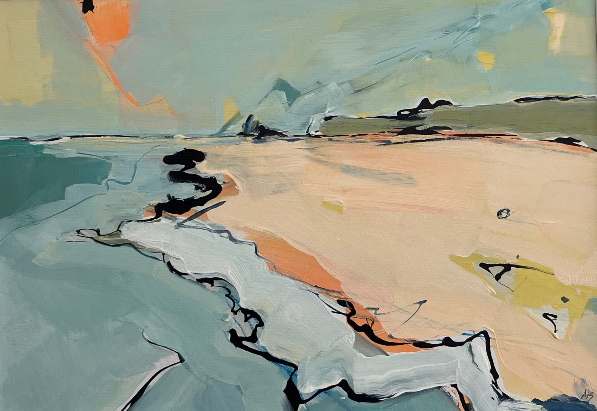 Peachy Glow - Aisleigh Anne - Beside The Wave