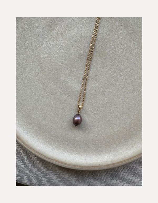 Peacock Baroque Necklace - Cat Birch - Beside The Wave