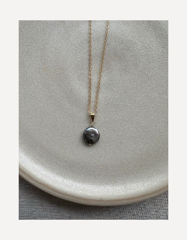 Peacock Coin Necklace - Cat Birch - Beside The Wave