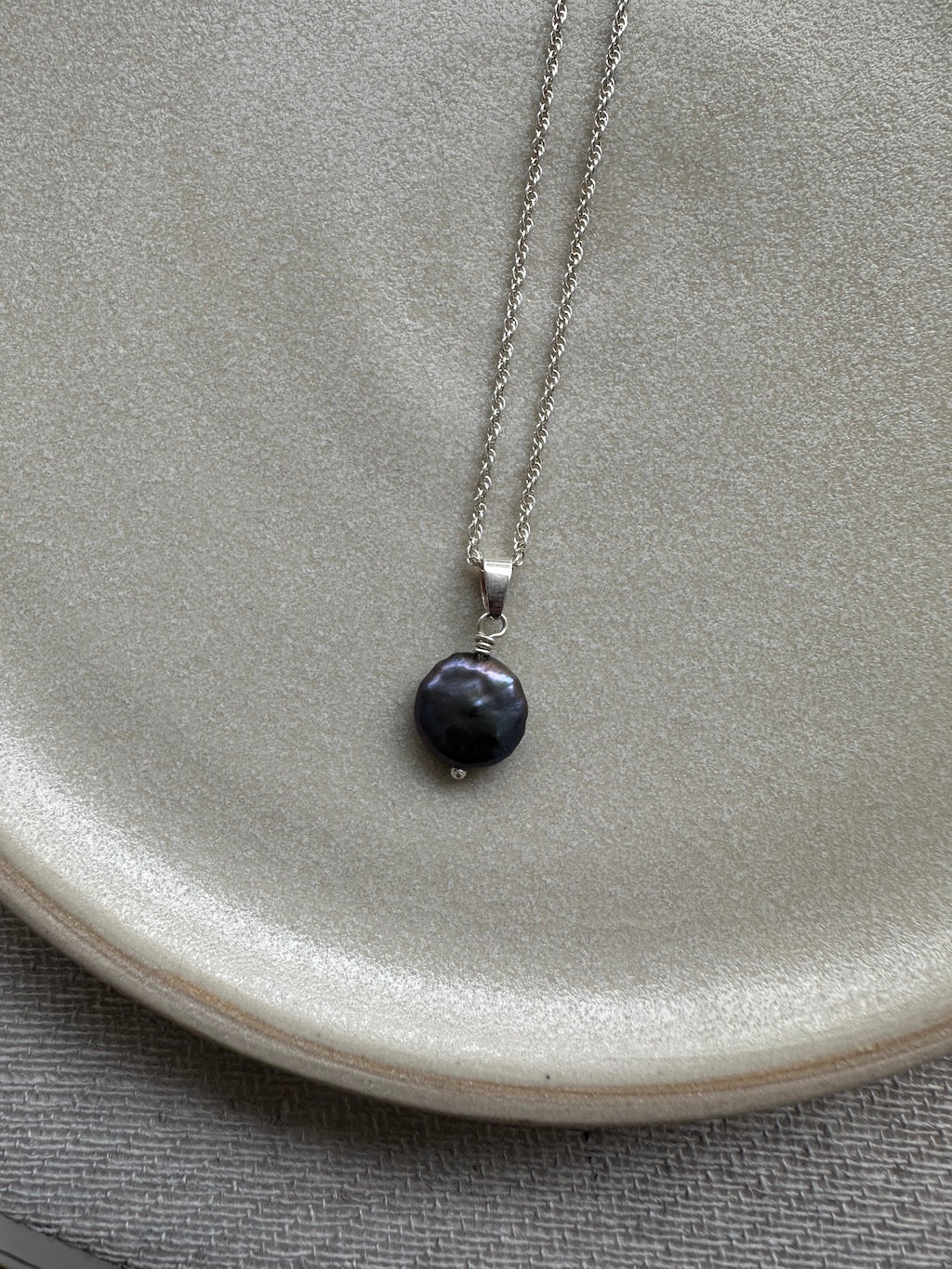 Peacock Coin Necklace - Cat Birch - Beside The Wave