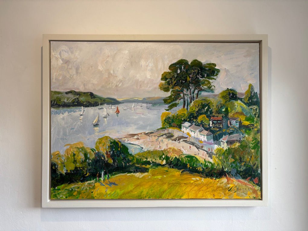 Pearly Sunshine above Helford Passage - Andrew Tozer - Beside The Wave