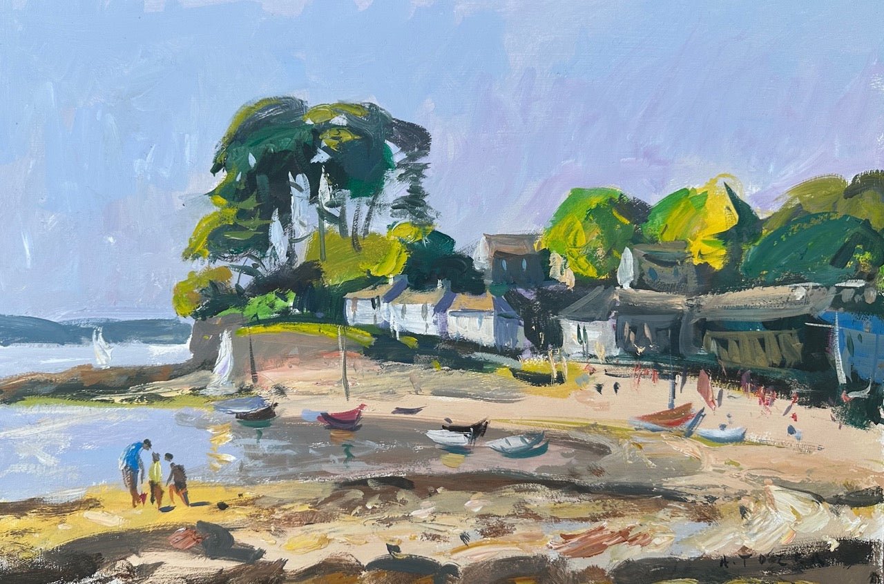 Perfect Morning, Helford River-Andrew Tozer-Beside The Wave