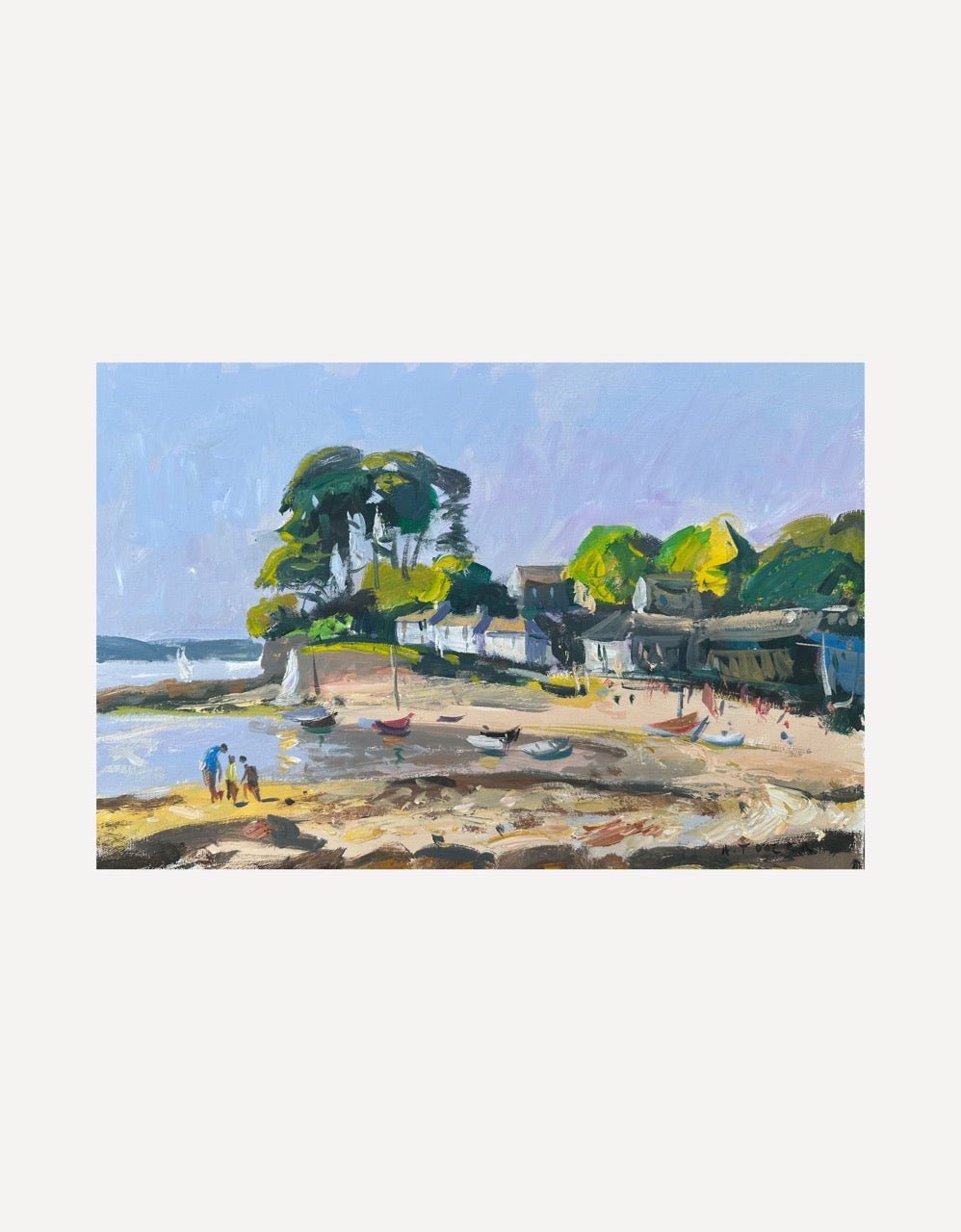 Perfect Morning, Helford River-Andrew Tozer-Beside The Wave