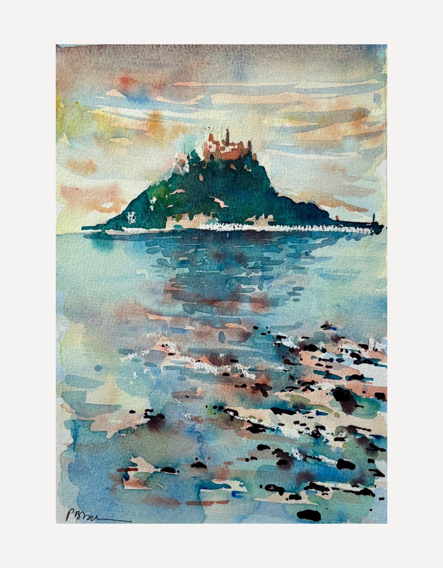 St Michaels Mount Evening