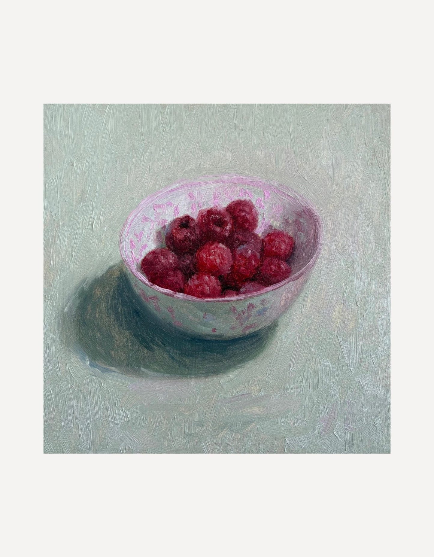 Pink Bowl Full of Raspberries II - Johnty Robinson - Beside The Wave